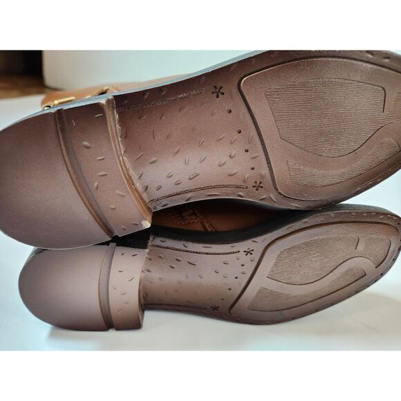 Franco Sarto Merina Riding Boots – Women’s 6 – Wide Calf – Cognac Brown - Picture 7 of 11